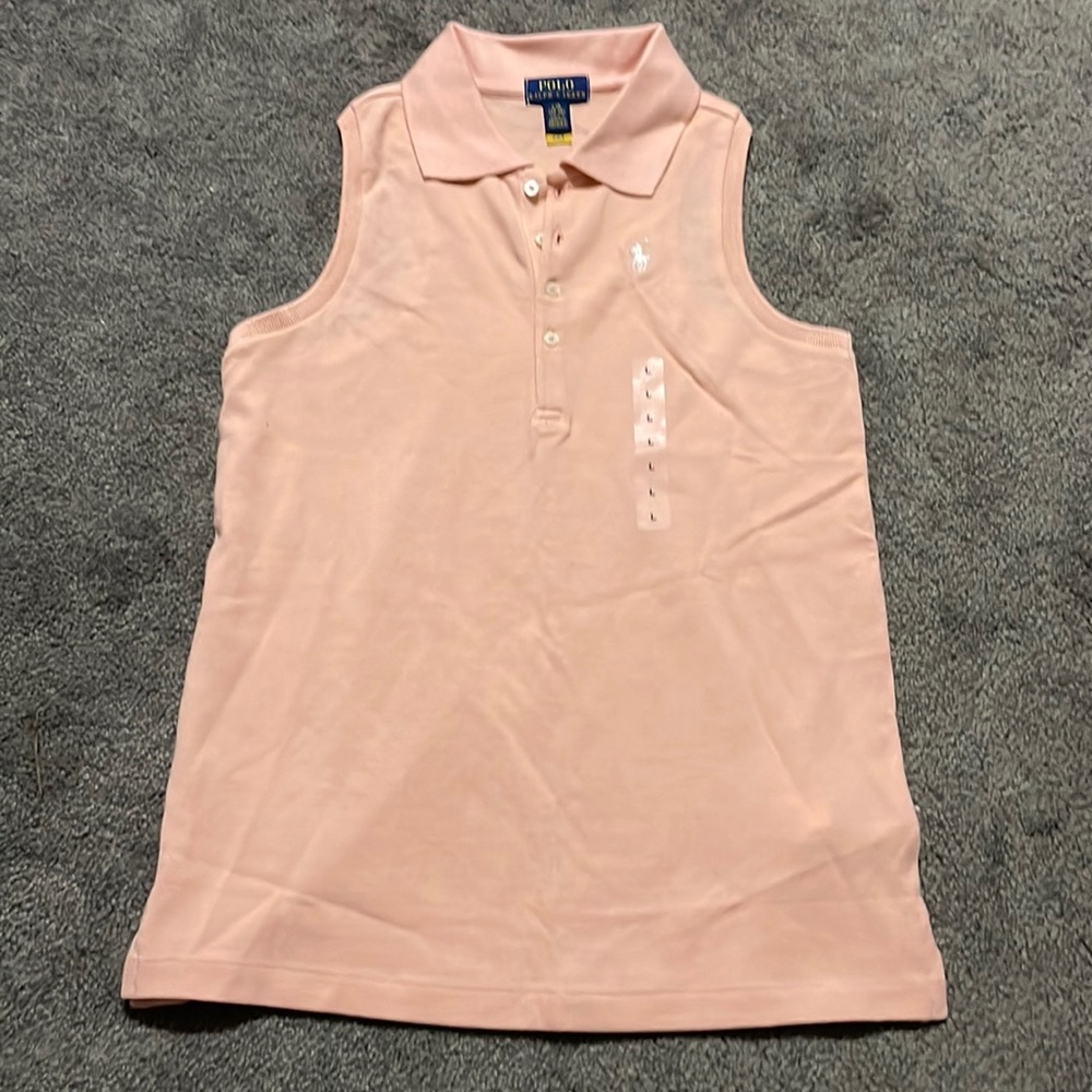 BRAND NEW RALPH LAUREN SLEEVELESS POLO SHIRT